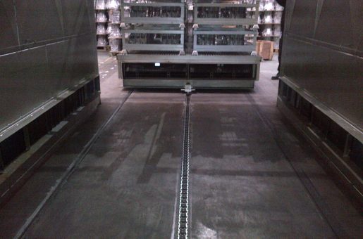 Grob Push-Pull Linear Chain Solution drives load into oven
