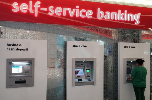 KHK plastic Spur Gears are used in automated self-service cash machines