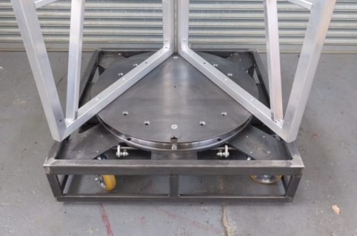 Slewing bearings used in stage production for Kylie Minogue's Glastonbury stage set