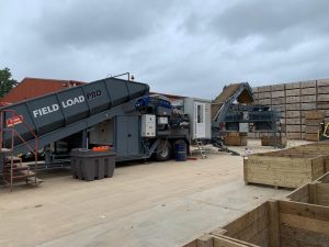 Agricultural processing equipment using Kaydon bearings