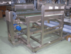 Linear Chain used to wash pharmaceutical pallets