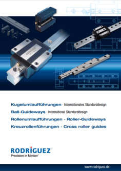 Ball Guideways, Roller Guideways, Cross Roller Guides
