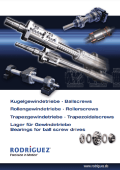 Ballscrews, Rollerscrews, Trapezoidalscrews