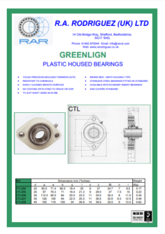 GREENLIGN ctl sheet