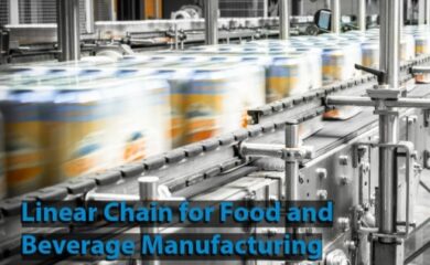Linear Chain in use for the Food and Beverage industry