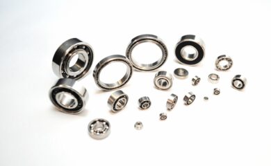 PKB aerospace miniature instrument bearings.