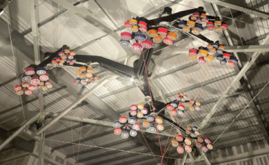 The Nervous System (UMBILICAL) by Conrad Shawcross is a feat of art and engineering.